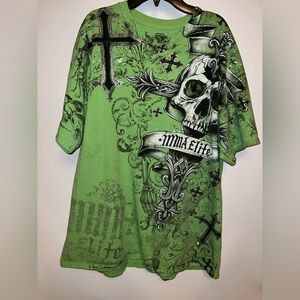 MMA Elite shirt sz xl 100% cotton